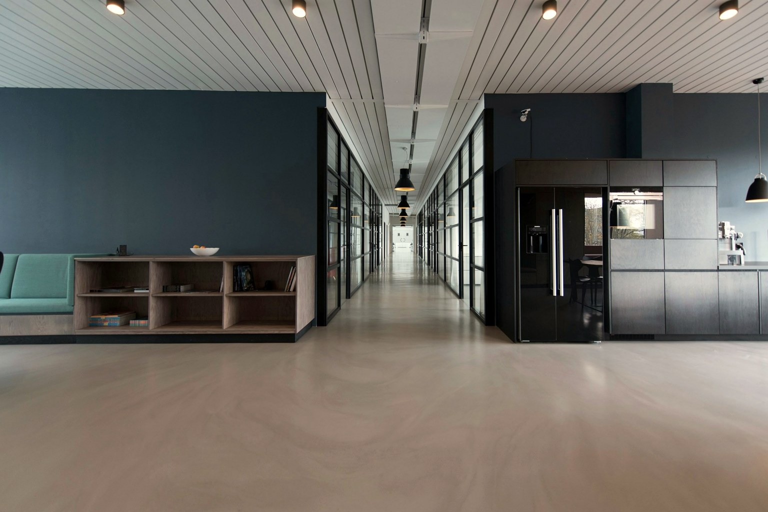 Quiet office interior for Stonehouse Ledger, a Brevitas sample firm